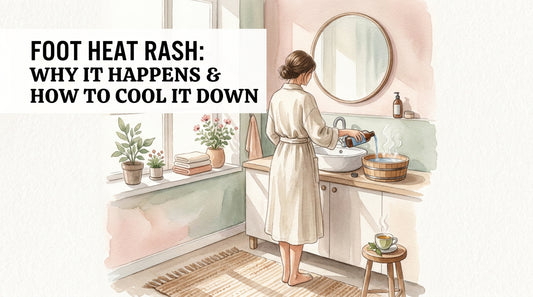 Foot heat rash: Why It Happens & How to Cool It Down