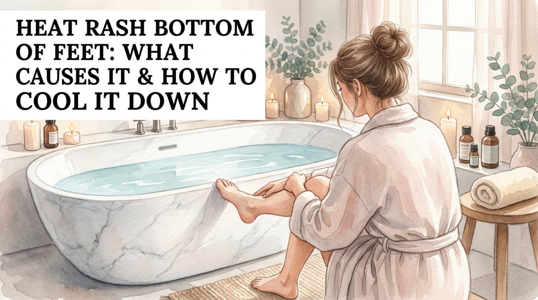 Heat rash bottom of feet: What Causes It & How to Cool It Down