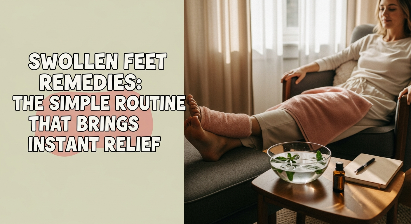 Swollen Feet Remedies: The Simple Routine That Brings Instant Relief ...