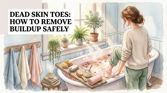 Dead skin toes: How to Remove Buildup Safely