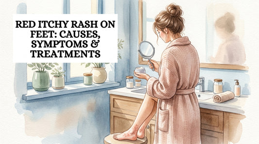 Red itchy rash on feet: Causes, Symptoms & Treatments