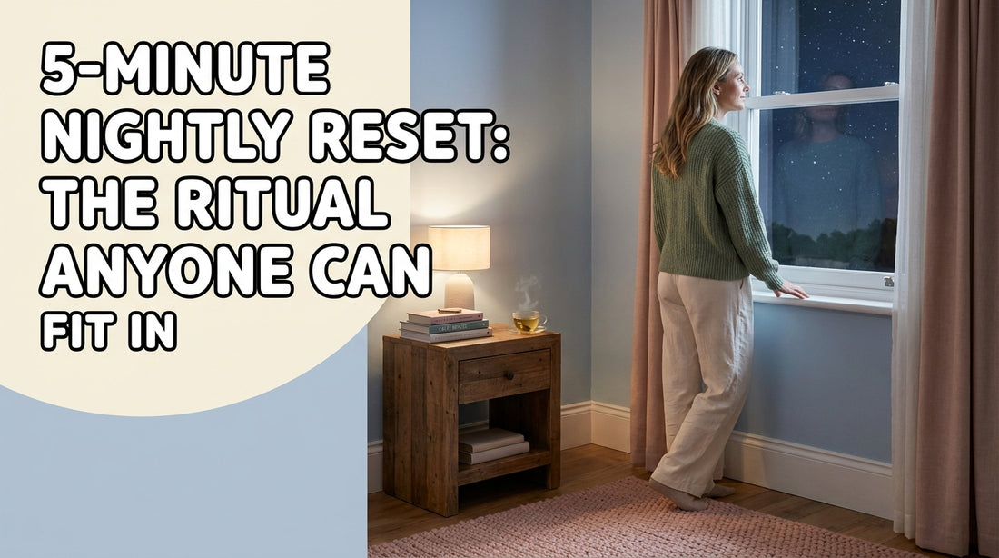 5-Minute Nightly Reset: The Ritual Anyone Can Fit In