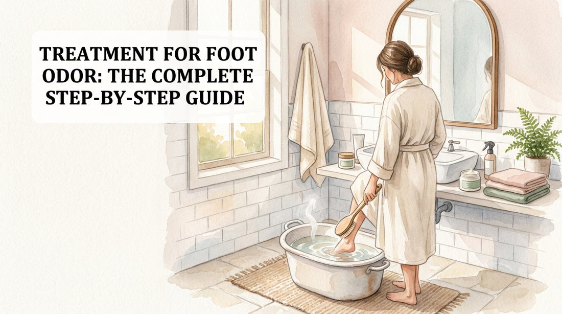 Treatment for foot odor: The Complete Step-by-Step Guide