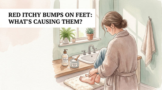 Red itchy bumps on feet: What’s Causing Them?