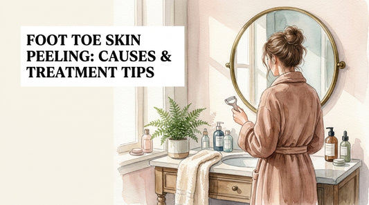 Foot toe skin peeling: Causes & Treatment Tips