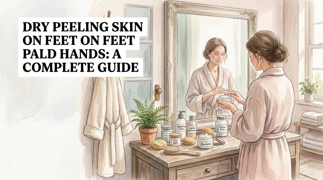Dry peeling skin on feet and hands: A Complete Guide