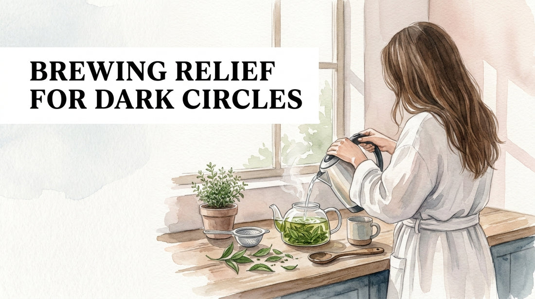 Green Tea for Dark Circles: Brewing the Compress That Actually Works