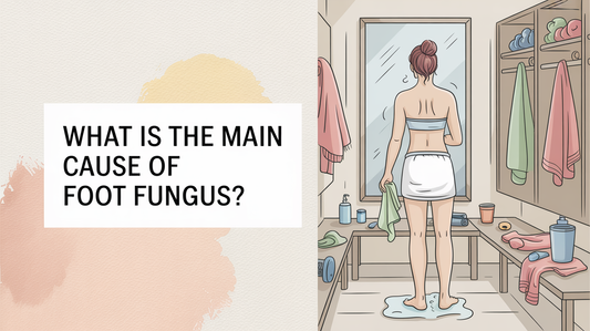 What is the main cause of foot fungus?