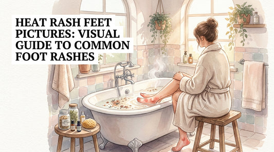 Heat rash feet pictures: Visual Guide to Common Foot Rashes
