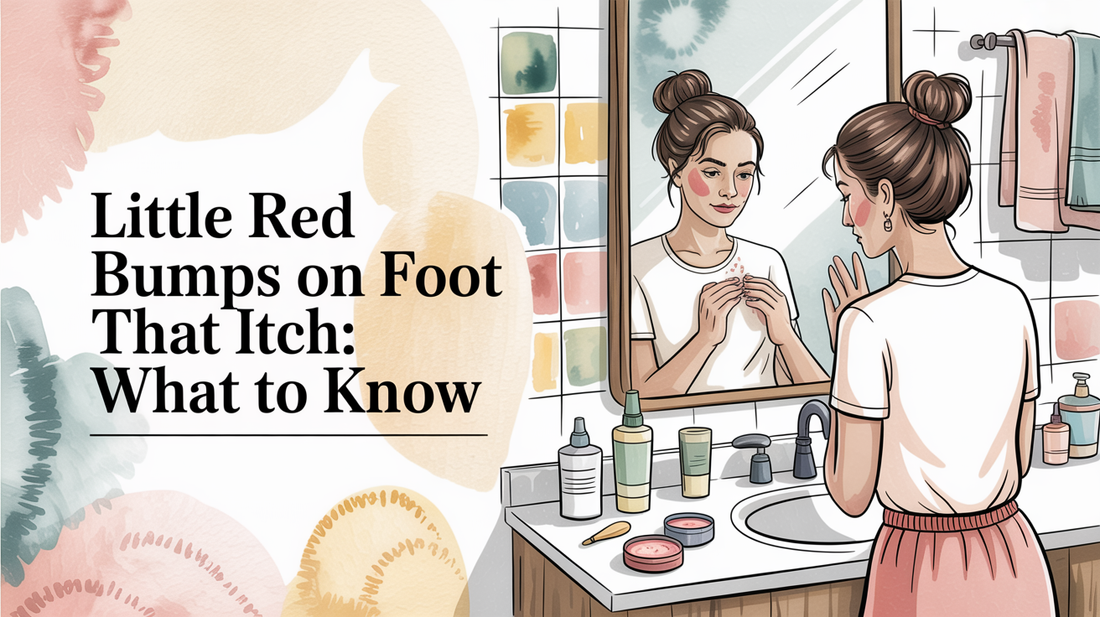 Little red bumps on foot that itch: What to Know