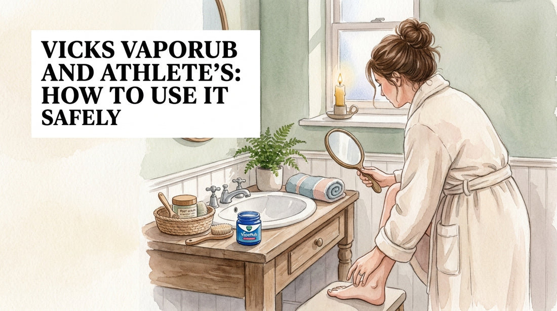 Vicks vaporub and athlete's foot: How to Use It Safely