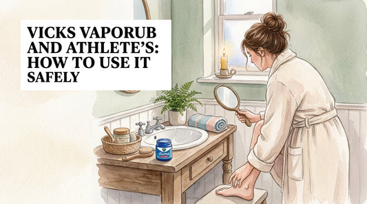 Vicks vaporub and athlete's foot: How to Use It Safely