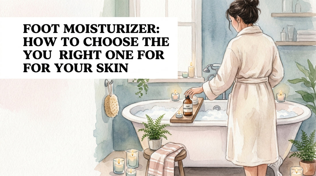 Foot moisturizer: How to Choose the Right One for Your Skin