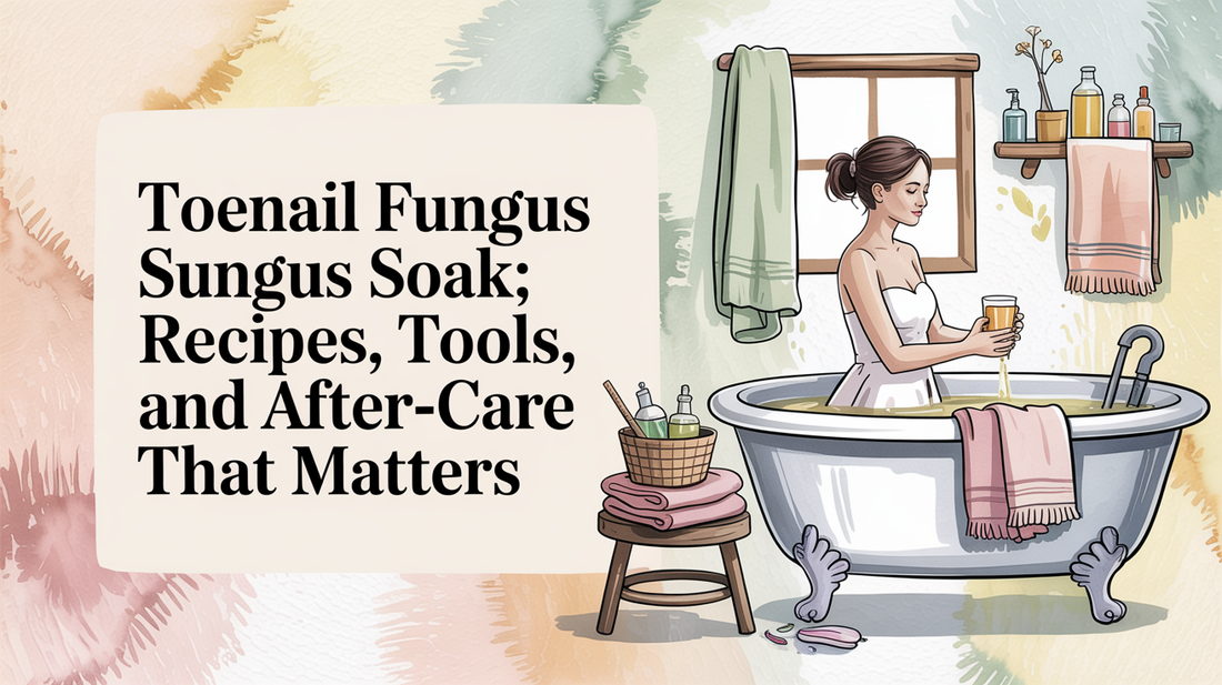 Toenail Fungus Soak: Recipes, Tools, and After‑Care That Matters