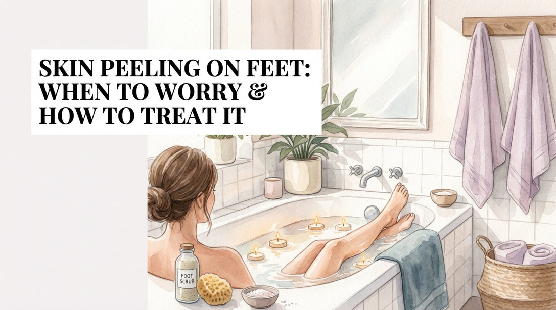 Skin peeling on feet: When to Worry & How to Treat It