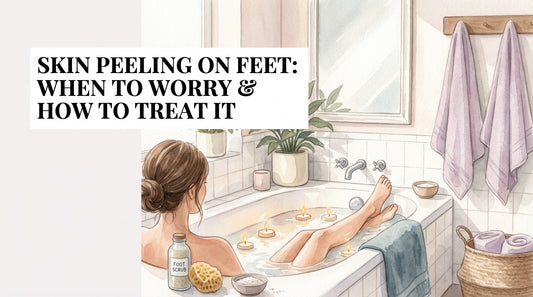 Skin peeling on feet: When to Worry & How to Treat It