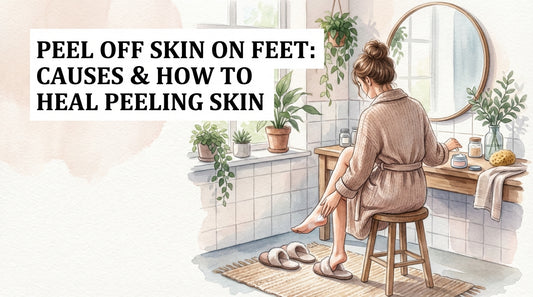 Peel off skin on feet: Causes & How to Heal Peeling Skin