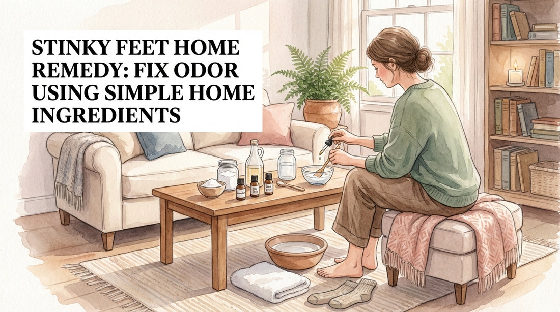 Stinky feet home remedy: Fix Odor Using Simple Home Ingredients