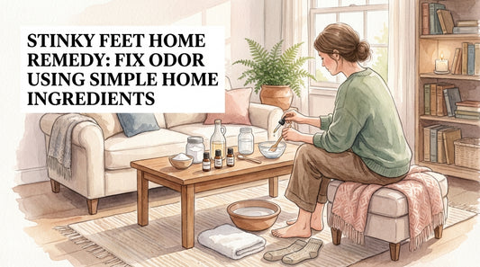 Stinky feet home remedy: Fix Odor Using Simple Home Ingredients