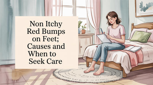Non itchy red bumps on feet: Causes and When to Seek Care