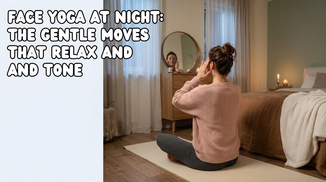 Face Yoga at Night: The Gentle Moves That Relax AND Tone