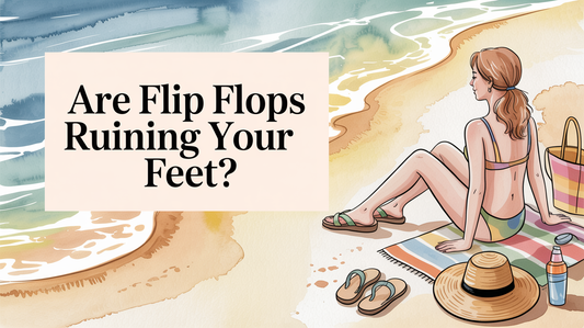 Do flip flops damage healthy feet?