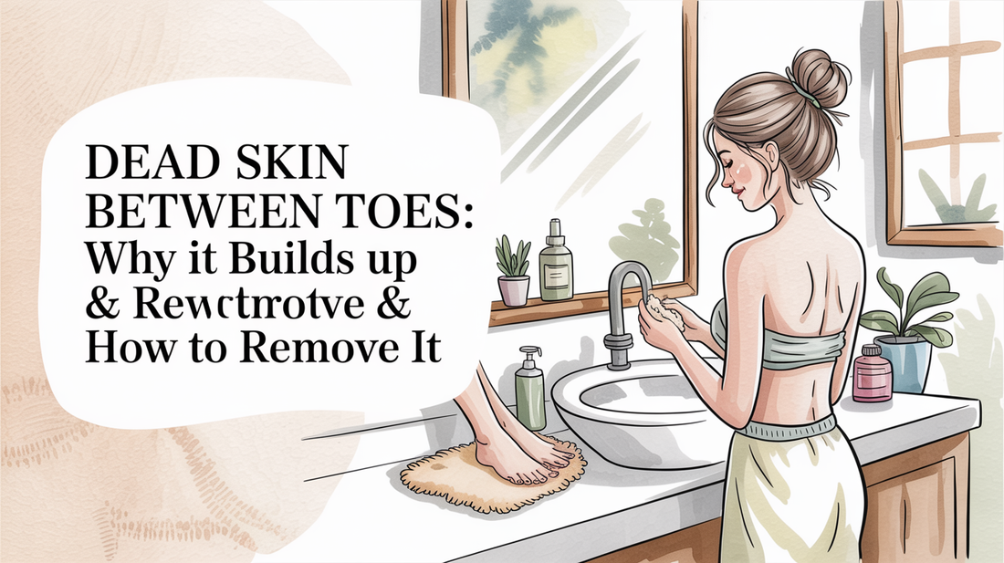 Dead skin between toes: Why It Builds Up & How to Remove It