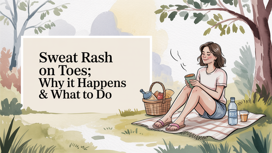 Sweat rash on toes: Why It Happens & What to Do
