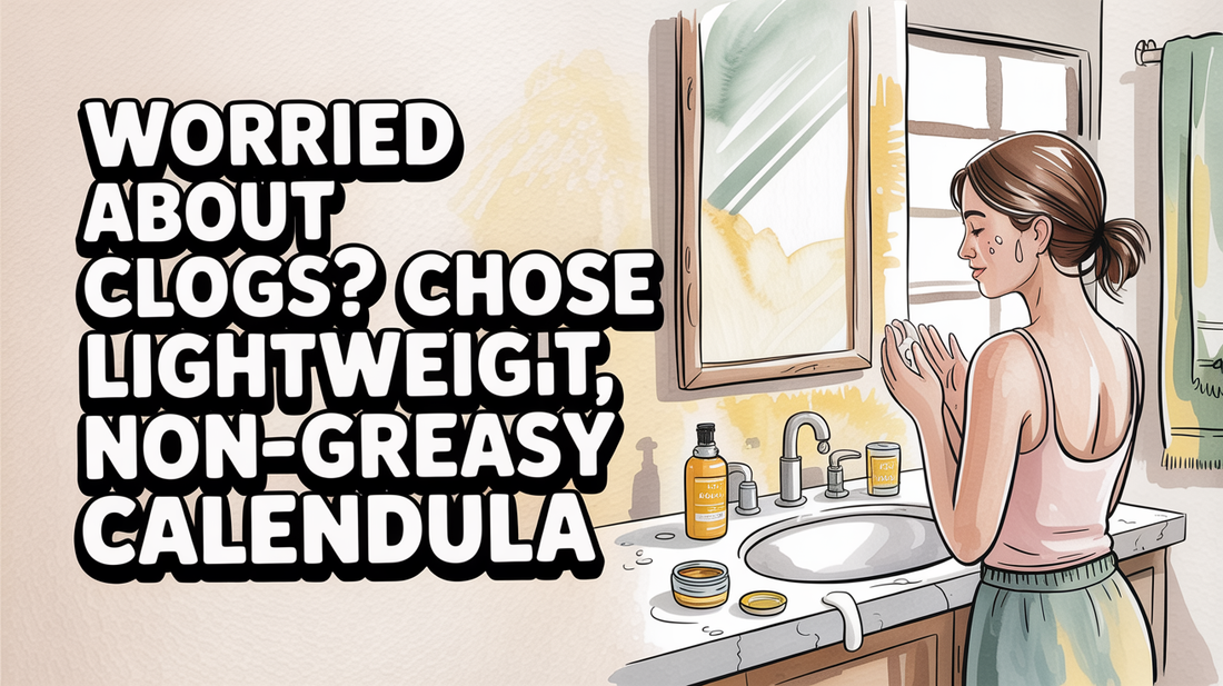 Will calendula clog pores?