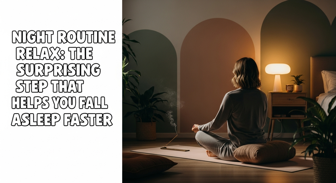 Night Routine Relax: The Surprising Step That Helps You Fall Asleep Faster