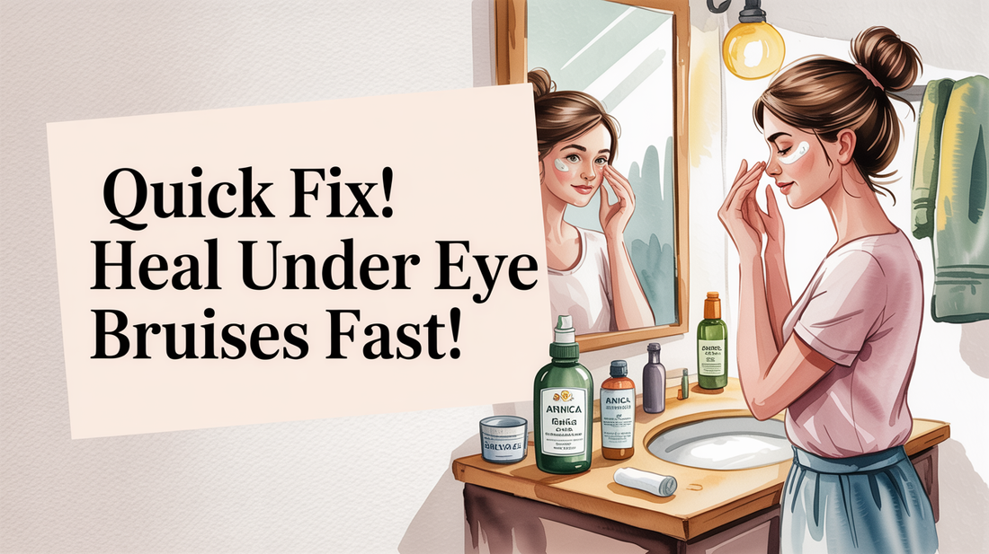 Bruise Under Eye: Causes, Fixes, and Fast Treatment Options