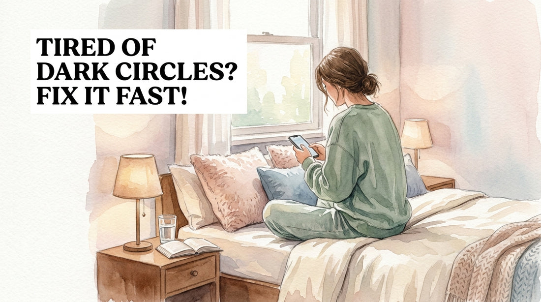 Dark Circles From Sleeping on One Side: The Quick Fix