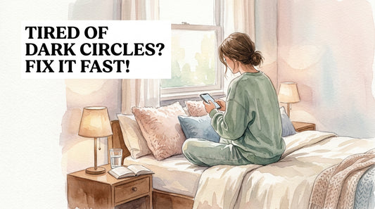 Dark Circles From Sleeping on One Side: The Quick Fix