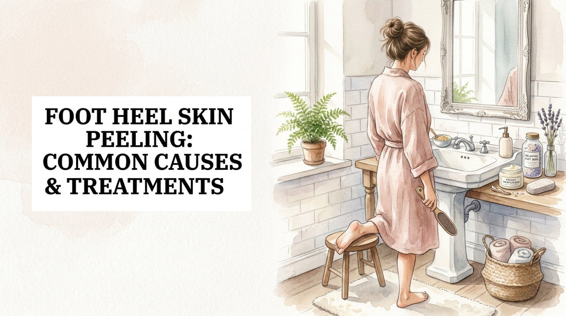 Foot heel skin peeling: Common Causes & Treatments