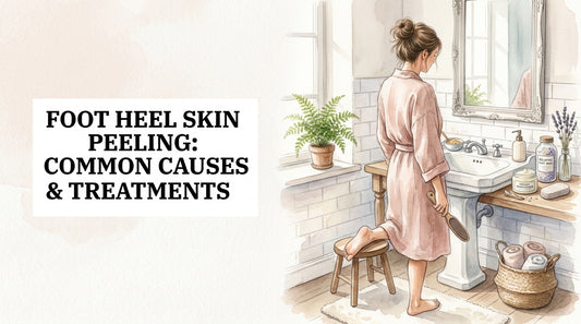 Foot heel skin peeling: Common Causes & Treatments