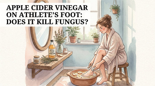 Apple cider vinegar on athlete's foot: Does It Kill Fungus?