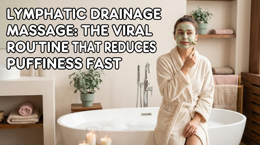 Lymphatic Drainage Massage: The Viral Routine That Reduces Puffiness Fast