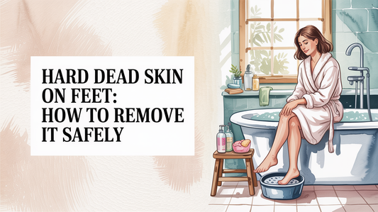 Hard dead skin on feet: How to Remove It Safely