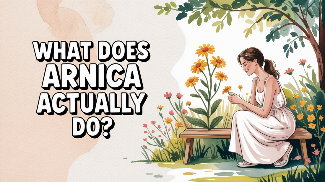 What does arnica do for skin?