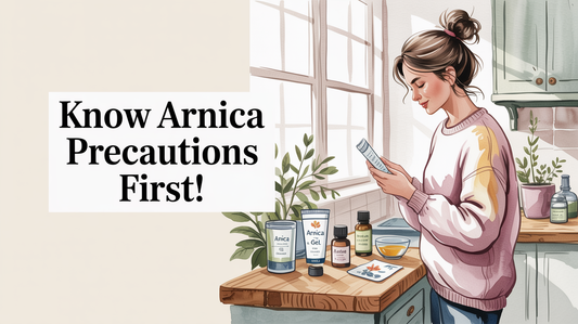 When should you not use arnica?