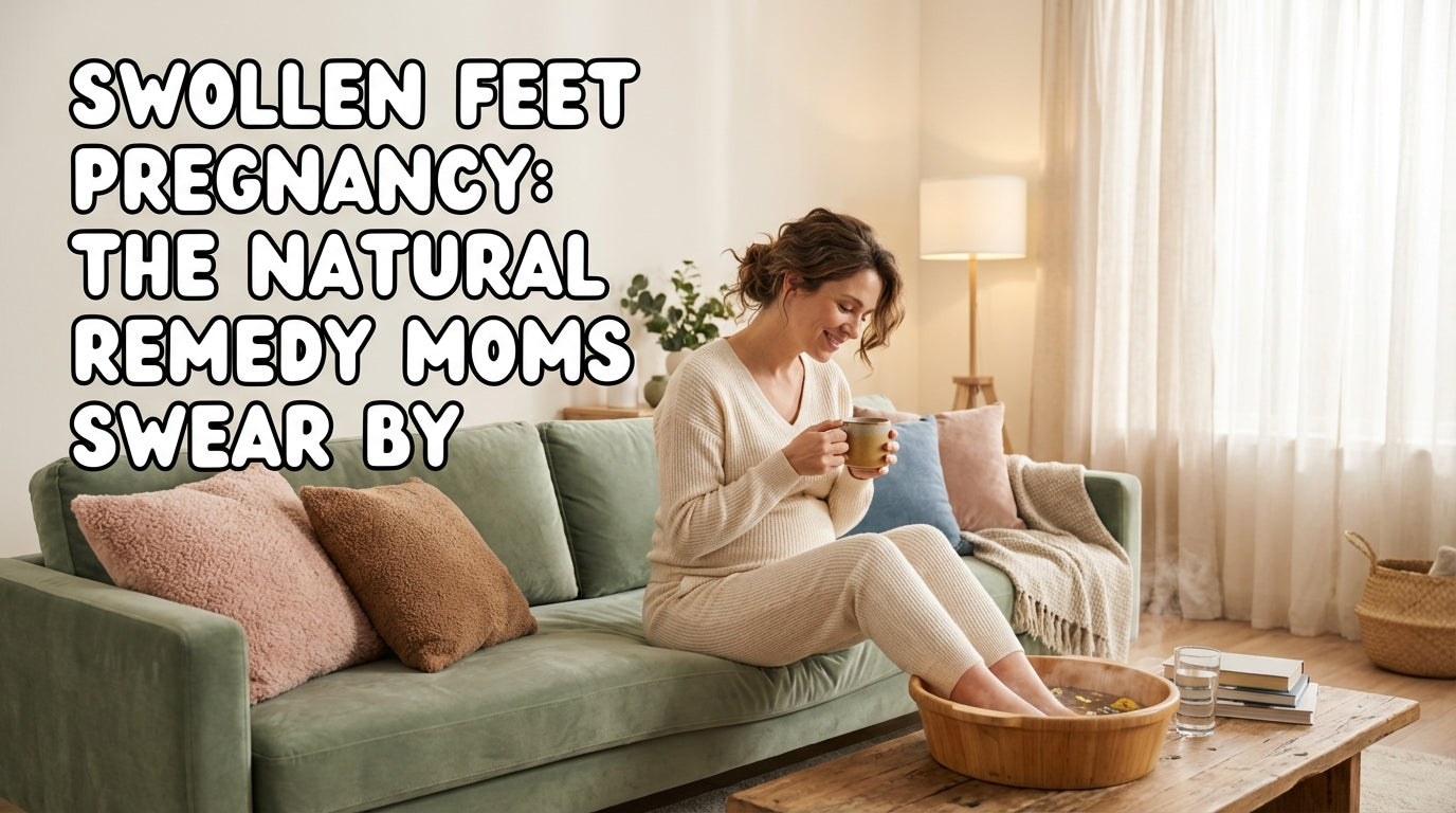 Swollen Feet Pregnancy: The Natural Remedy Moms Swear By – Jane Vine