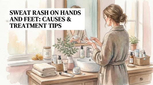 Sweat rash on hands and feet: Causes & Treatment Tips