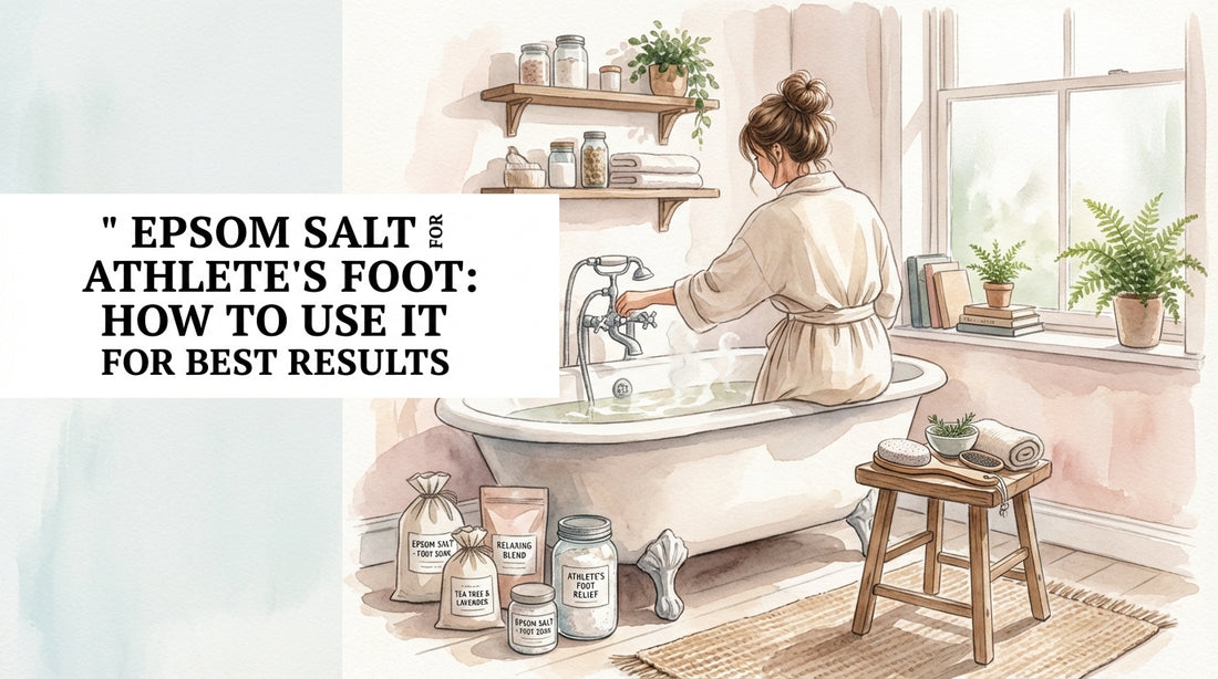 Epsom salt for athlete's foot: How to Use It for Best Results