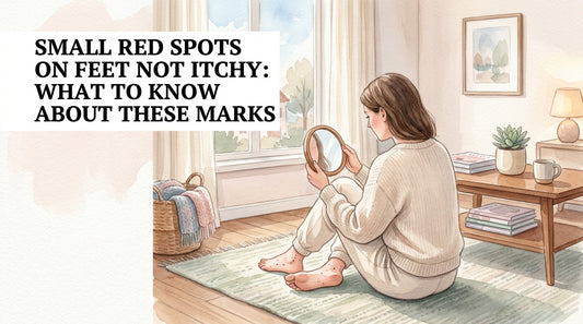 Small red spots on feet not itchy: What to Know About These Marks