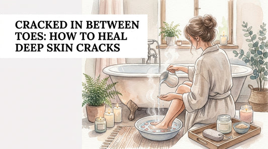Cracked in between toes: How to Heal Deep Skin Cracks
