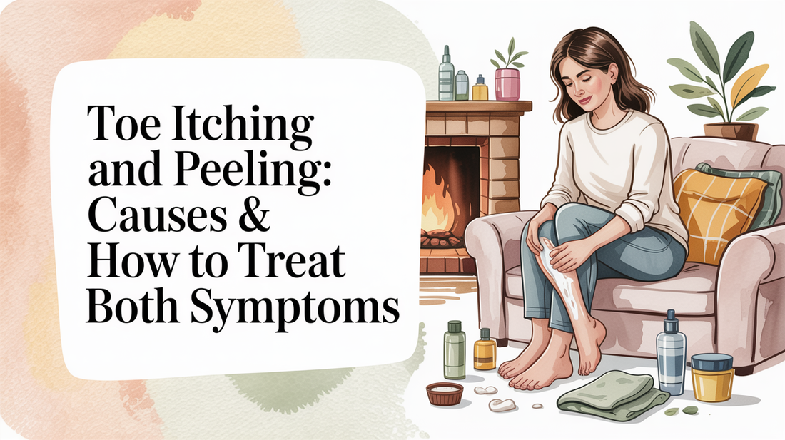 Toe itching and peeling: Causes & How to Treat Both Symptoms