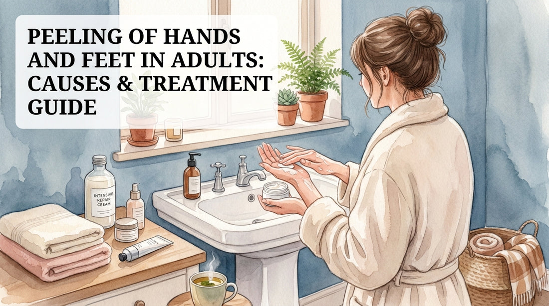 Peeling of hands and feet in adults: Causes & Treatment Guide