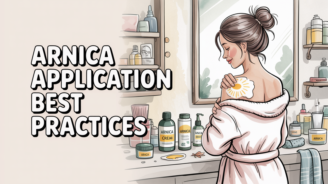 What is the best way to apply arnica?