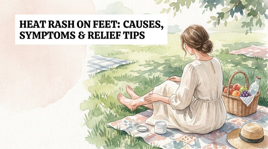 Heat rash on feet: Causes, Symptoms & Relief Tips