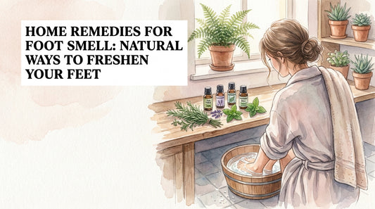 Home remedies for foot smell: Natural Ways to Freshen Your Feet